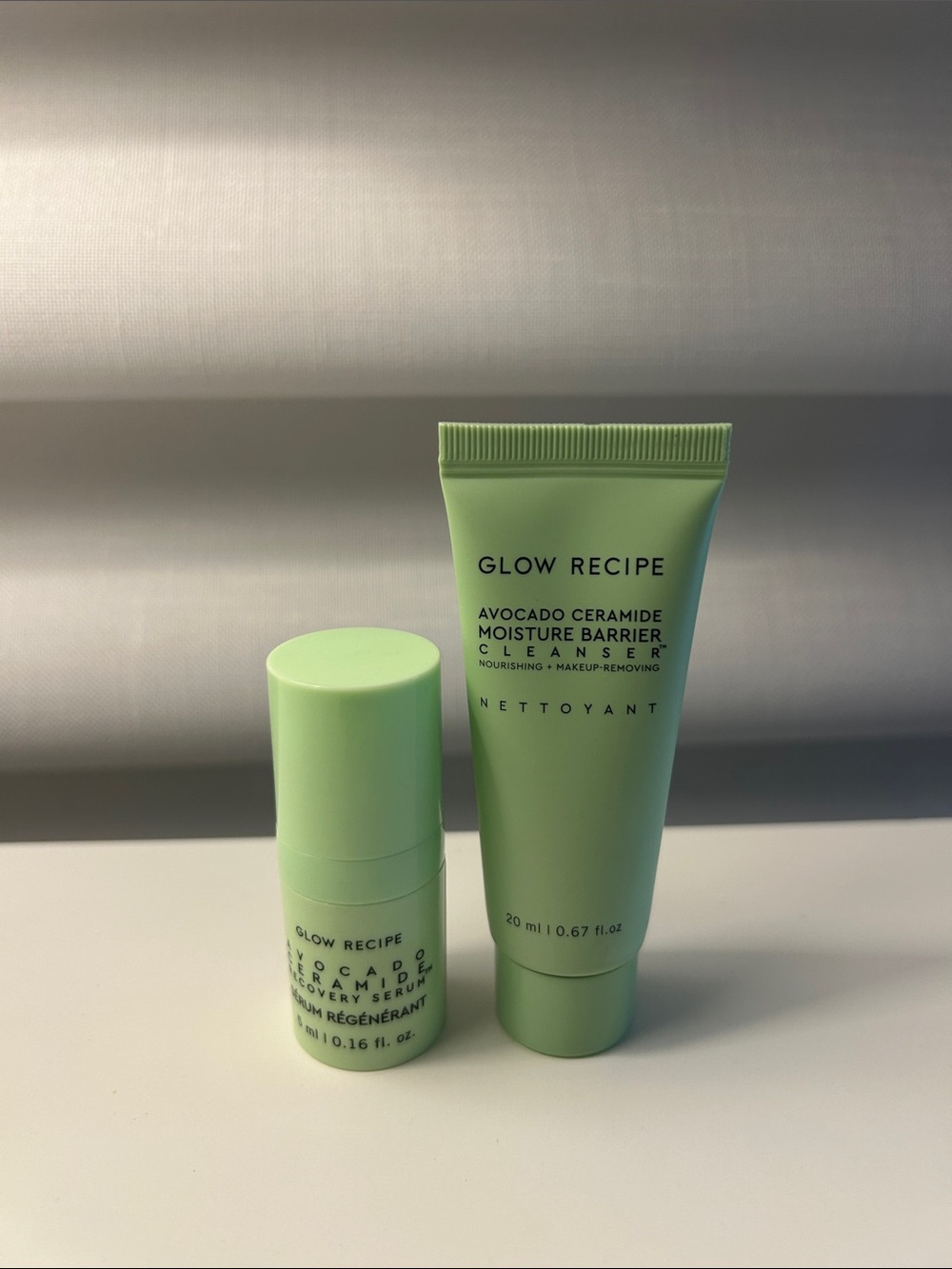Glow Recipe Avocado Ceramide Moisture Duo in Mint Green